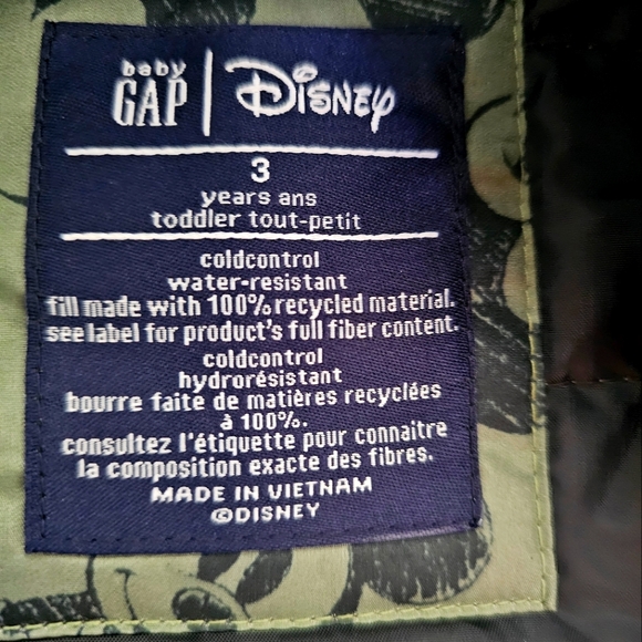 Gap Disney Lightweight Puffer - Picture 4 of 5